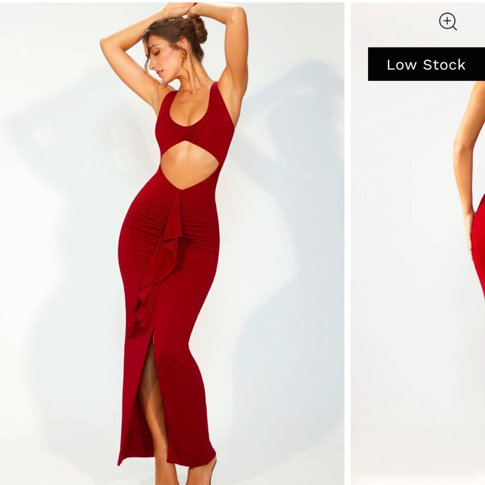 Princess Polly Cutout Racerback Maxi Dress